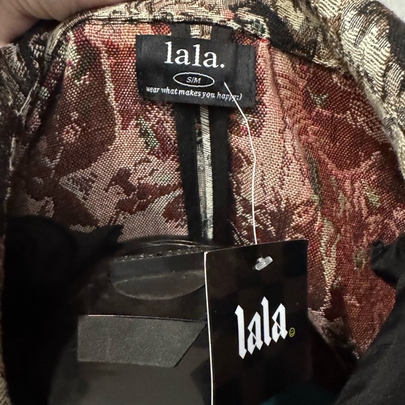 Cat Lady Women's jacquard Moto Jacket - Picture 7 of 7